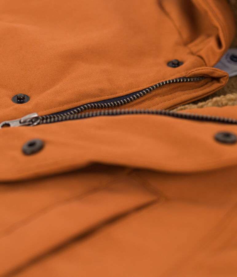 Parka enfant fille / gar&ccedil;on marron ECUREUIL