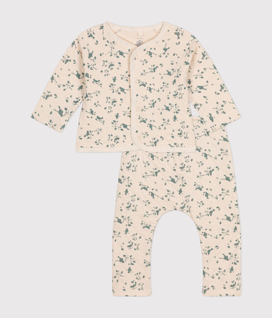 Ensemble 2 pièces en tubique matelassé bébé AVALANCHE/ HERBIER