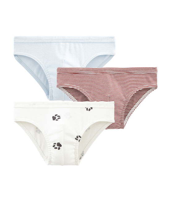 Trio de slips petit garçon variante 1