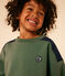 Sweatshirt en molleton enfant garçon vert CROCO