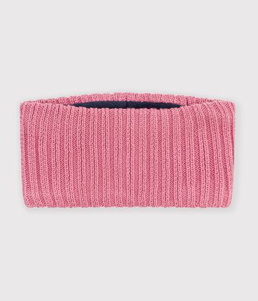 Snood bébé en tricot uni doublé polaire