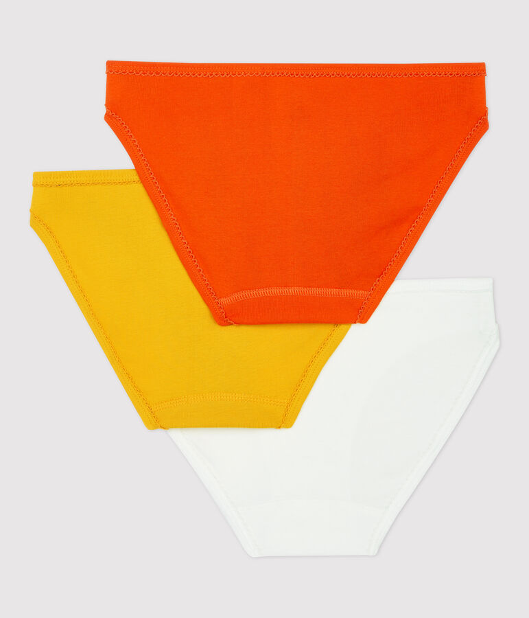 Lot 3 culottes en coton Femme multicouleur