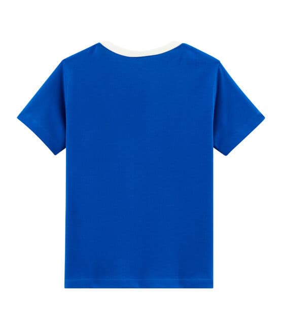 Tee-shirt enfant garcon bleu SURF