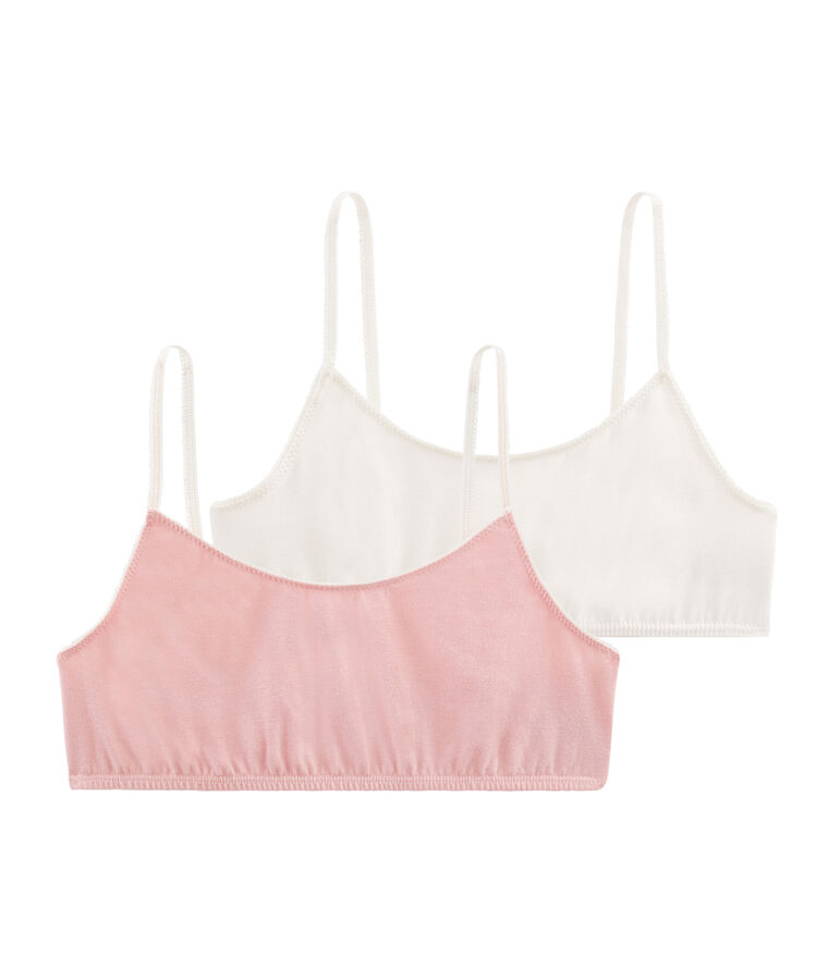 Duo de brassi&egrave;res fille multicouleur