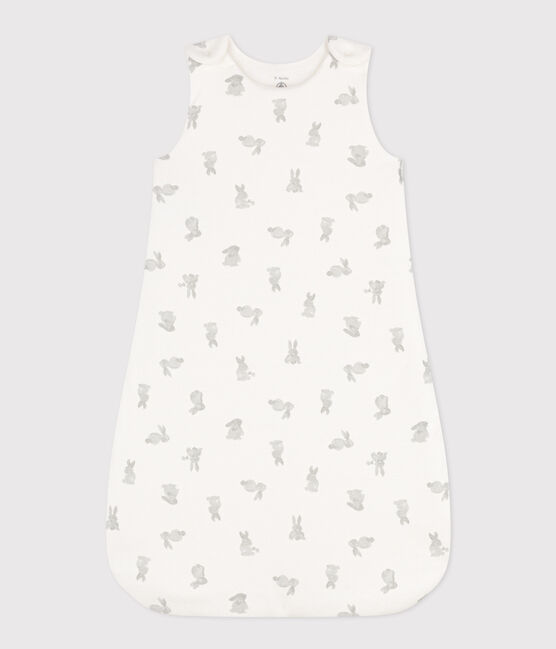 Gigoteuse lapins en coton TOG 2 blanc MARSHMALLOW/gris GRIS