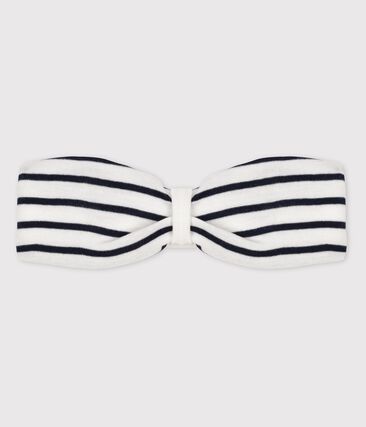 Bandeau rayé bébé fille
