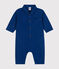 Combinaison longue en coton lyocell bébé bleu INCOGNITO