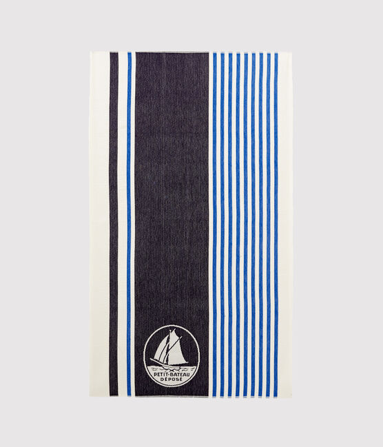 Fouta blanc MARSHMALLOW/blanc MULTICO