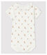 Body manches courtes bébé à collerette