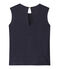 Top femme sans manches en lin bleu SMOKING