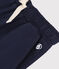 Short en coton enfant garçon bleu SMOKING