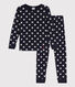 Pyjama ajusté étoiles en coton enfant