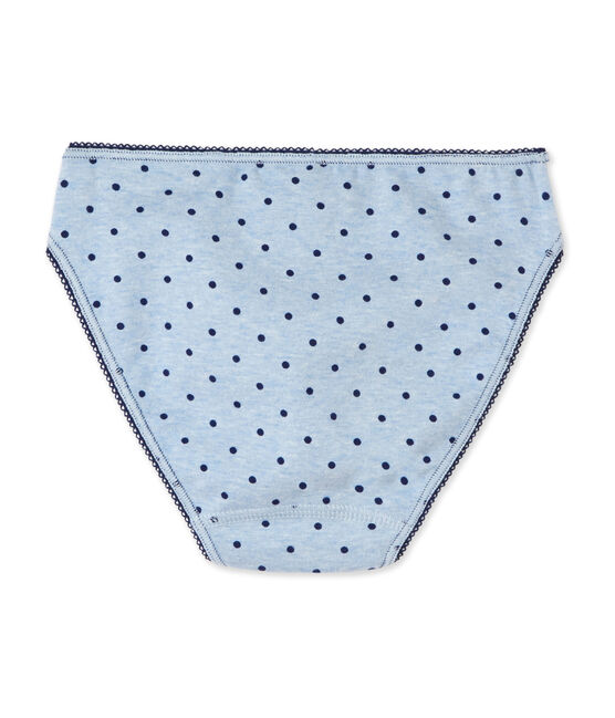 Culotte ado fille à pois bleu MARIO/bleu MEDIEVAL