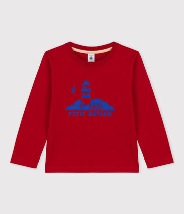 Tee-shirt manches longues en coton enfant garçon