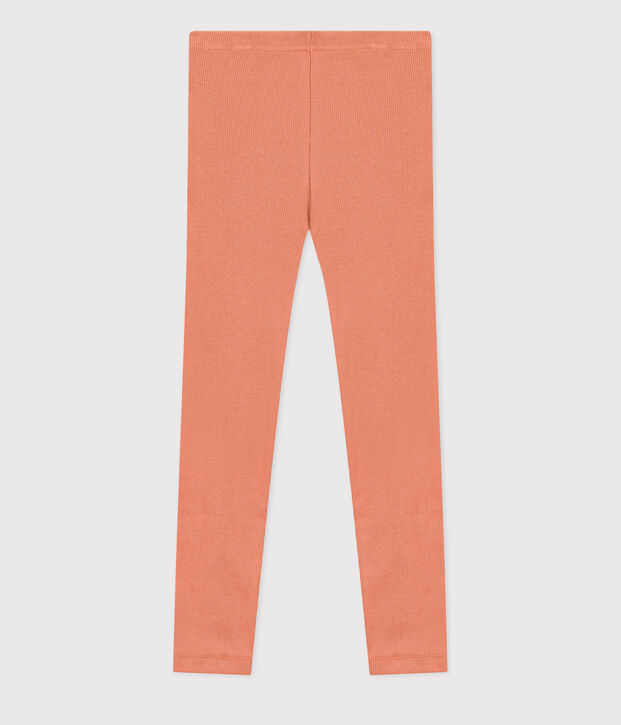 Legging en coton enfant fille rose