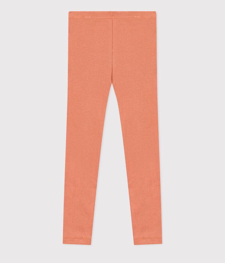 Legging en coton enfant fille rose SIENNA