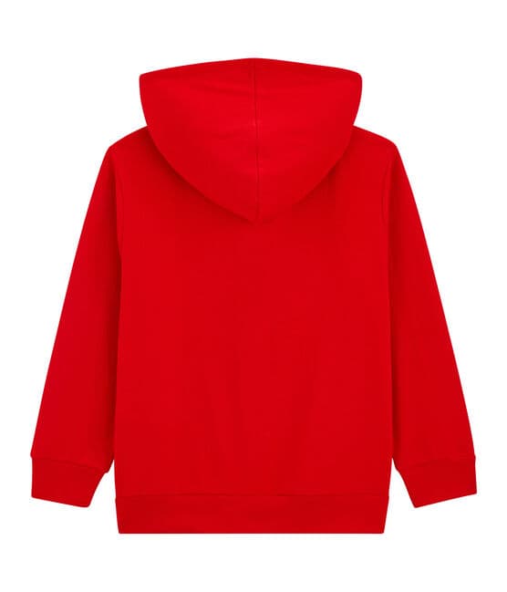 Sweat shirt enfant rouge PEPS