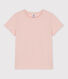 Tee-shirt LE DROIT col rond en coton bio Femme