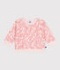 Sweat bébé en coton, imprimé cerises roses