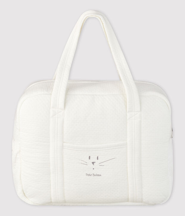 Valise maternit&eacute; b&eacute;b&eacute; en coton multicouleur