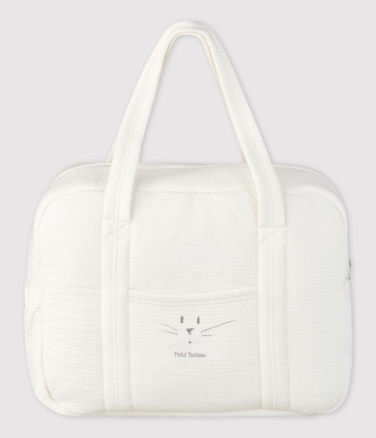 Valise maternit&eacute; b&eacute;b&eacute; en coton multicouleur
