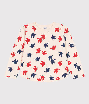 Teeshirt enfant en coton manches longues imprimé