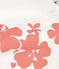 T-shirt manches courtes en coton enfant fille blanc MARSHMALLOW