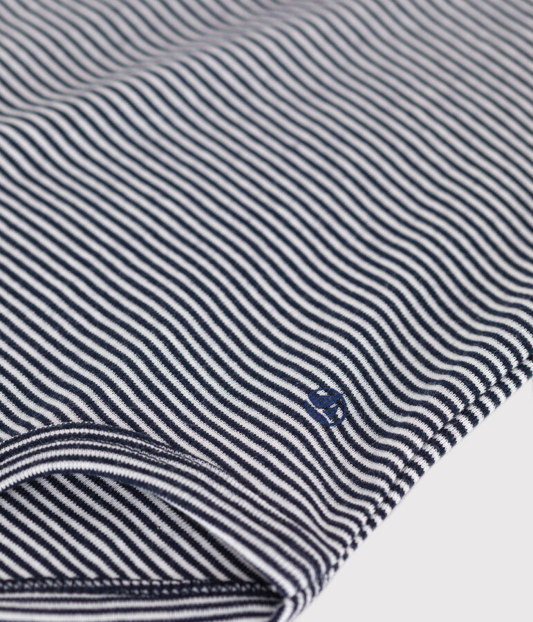 Body b&eacute;b&eacute; col polo en coton &agrave; rayures bleu SMOKING/blanc MARSHMALLOW