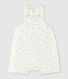 Combicourt bébé en jersey double face en coton biologique