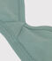 Soutien-gorge enfant en coton vert PAUL