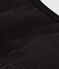 Brassière unie en coton et élasthanne femme noir BLACK