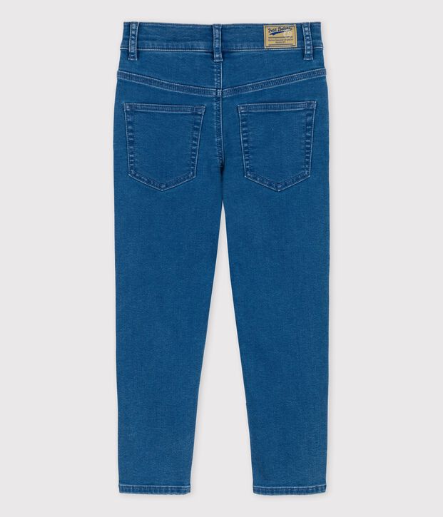 Pantalon denim responsable regular enfant gar&ccedil;on bleu
