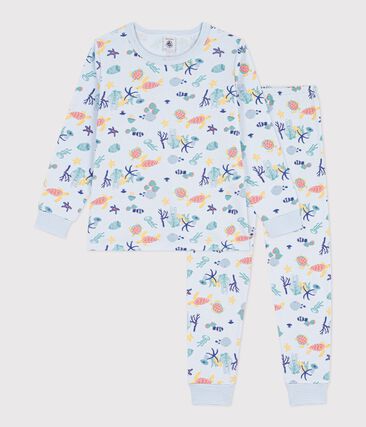 Pyjama enfant en coton imprimé phosphorescent