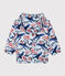 Coupe-vent anti-UV UPF 50+ bébé mixte blanc MARSHMALLOW/blanc MULTICO