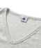Tee shirt iconique femme gris chin&eacute; clair