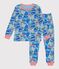 Pyjama enfant en coton imprim&eacute; voitures FLO/ MULTICO