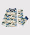 Pyjama petit garçon en tubique CAMPING/ MULTICO