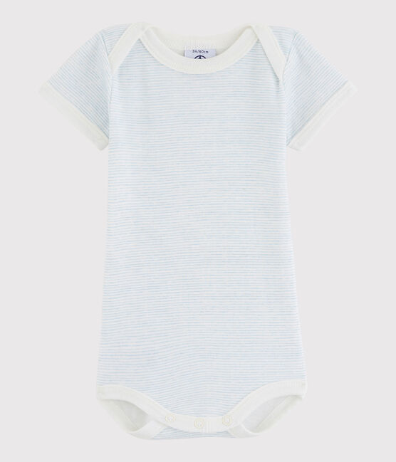 Body manches courtes bébé fille-garçon blanc LAIT/ OXYGENE