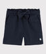 Short en serge enfant fille