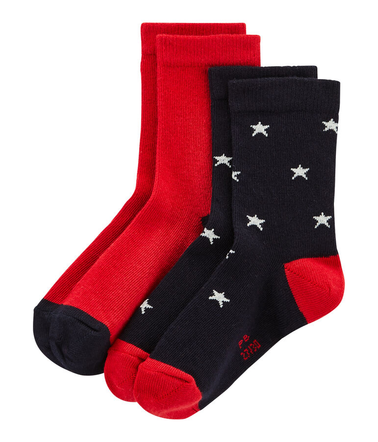 Lot de 2 paires de chaussettes enfant gar&ccedil;on variante 3