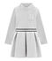Robe col roulé enfant fille gris BELUGA CHINE