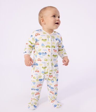 Pyjama bébé en coton imprimé voitures