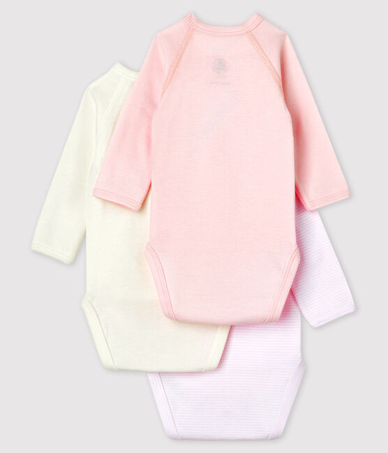 Lot de 3 bodies bébé en coton biologique variante 1