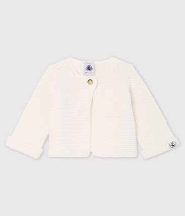 Cardigan en tricot de coton biologique bébé