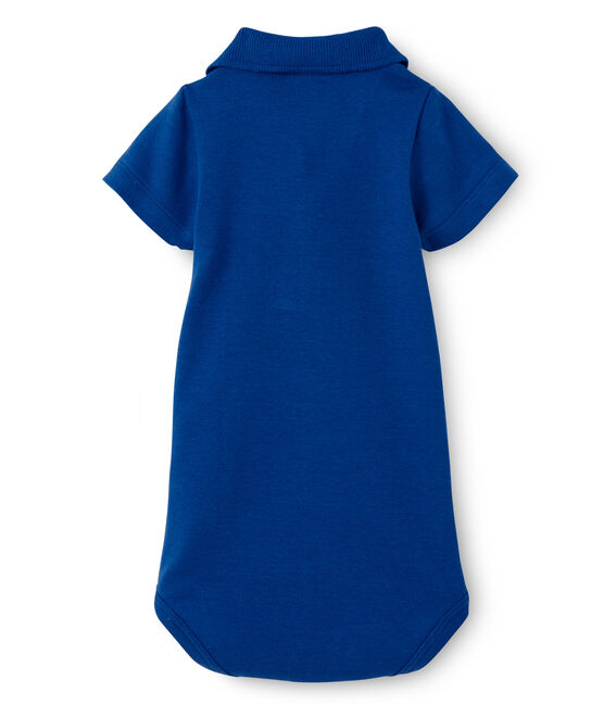 Body bébé garçon à col bleu PERSE