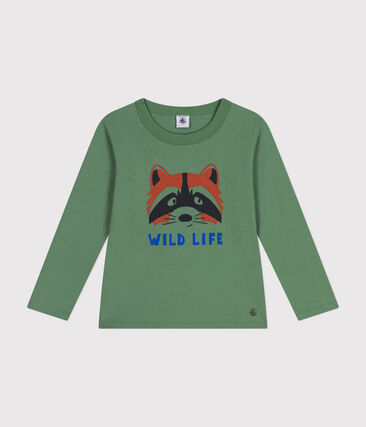 Tee-shirt manches longues en jersey fin enfant garçon