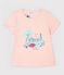 Blouse manches courtes avec col bébé fille rose MINOIS
