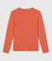Tee-shirt L'ICONIQUE col rond en coton Femme rose BRANDY