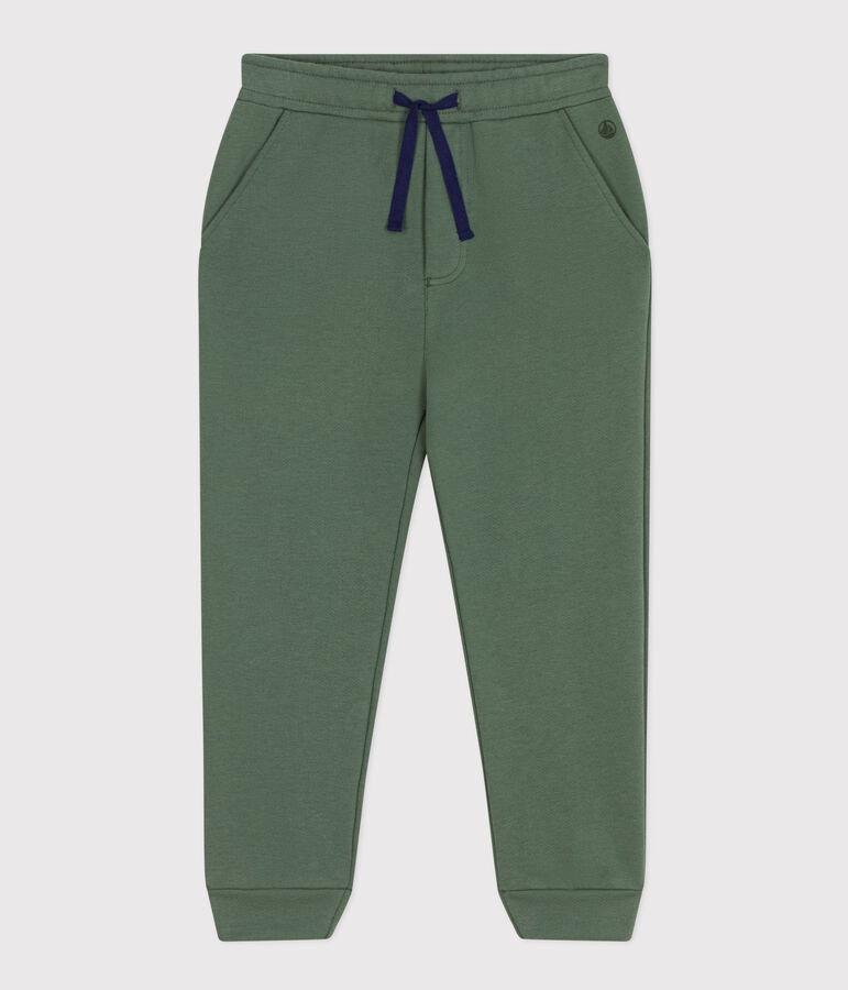 Pantalon de jogging enfant gar&ccedil;on vert CROCO