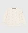 Sweatshirt enfant en coton imprimé rouge MILK/ POMPEI